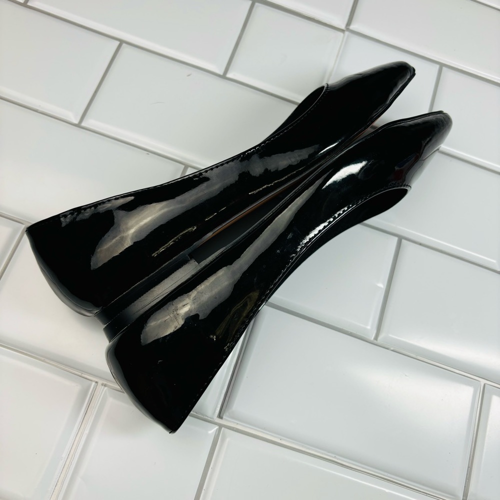 ASOS Design Latch Patent Pointer Toe flat US 6 - Picture 9 of 11